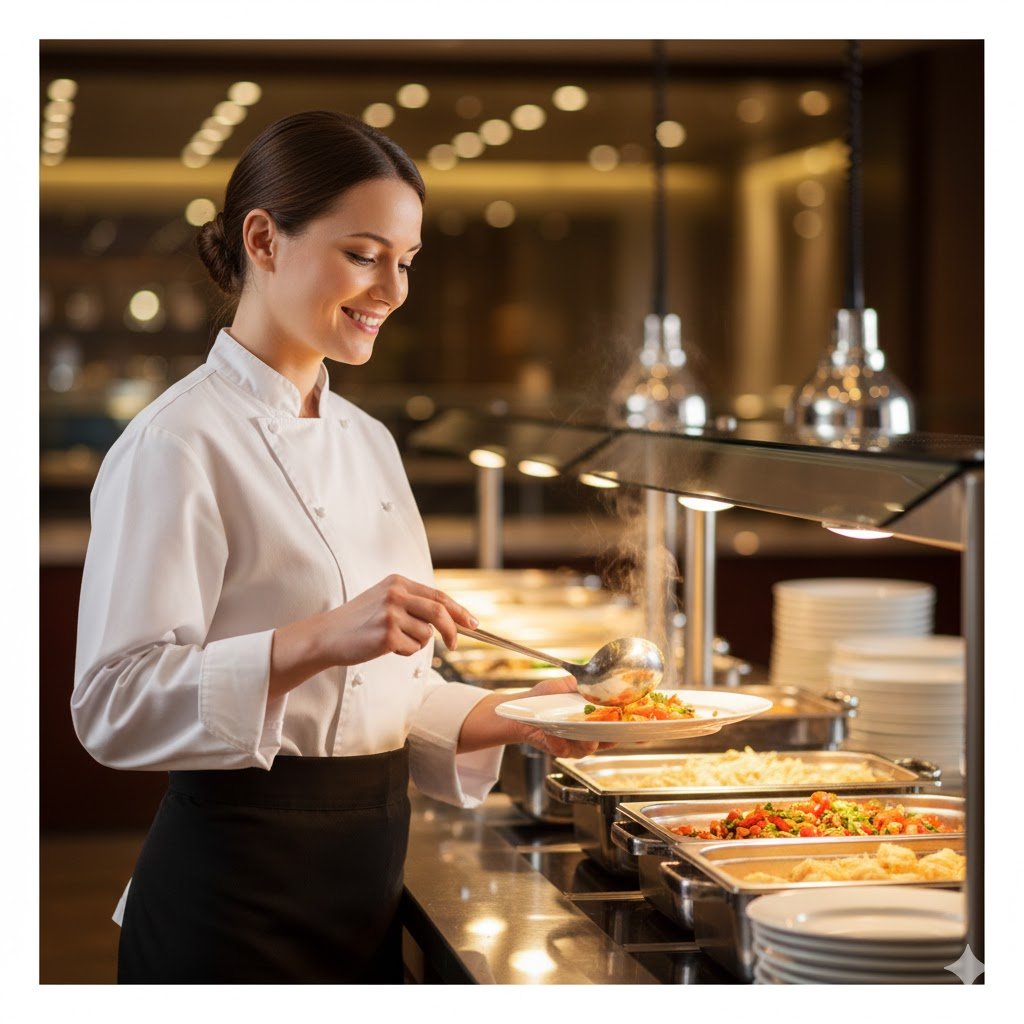 Buffet Counter Female